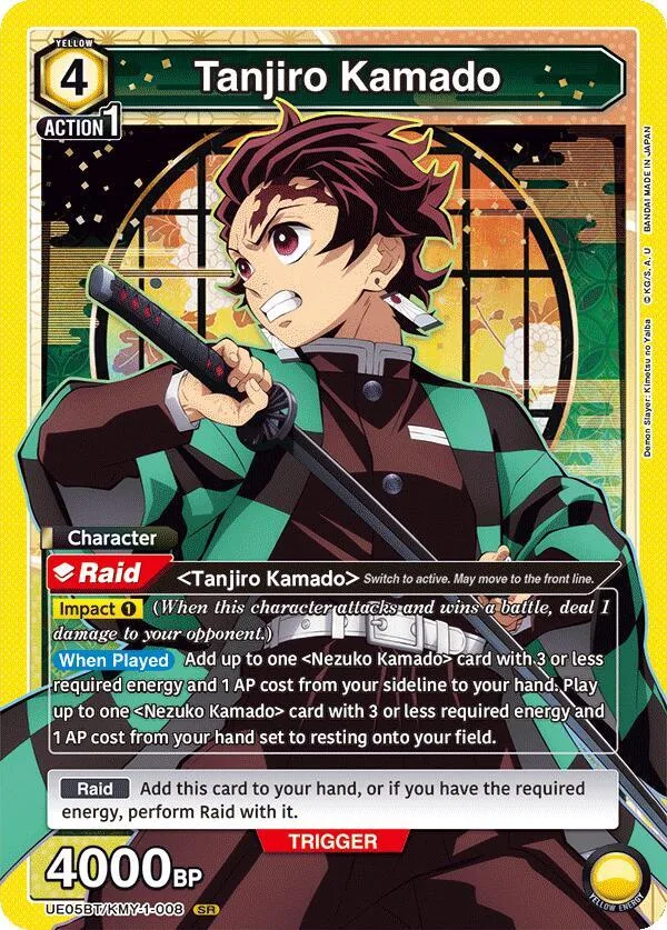 Tanjiro Kamado (008) card front