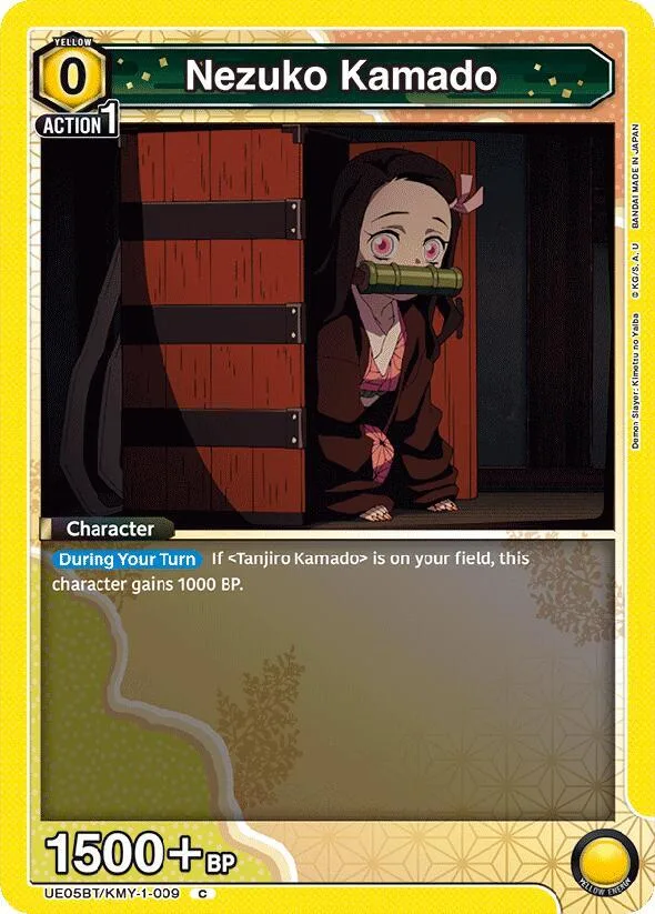 Nezuko Kamado (009) card front