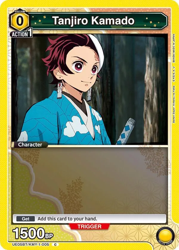 Tanjiro Kamado (005) (Box Topper Foil) card front