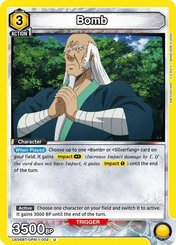 Bomb (002) card front