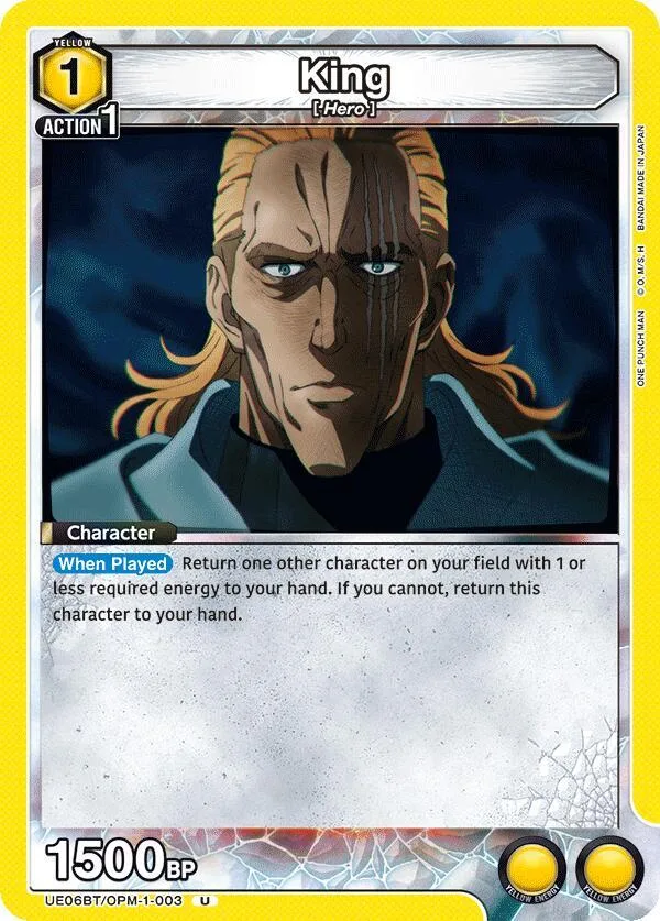 King (003) card front
