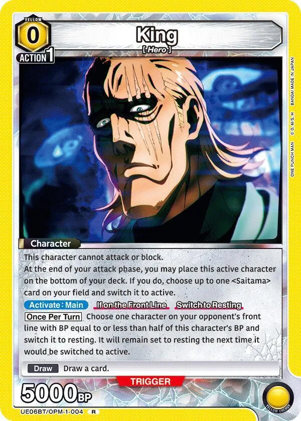 King (004) card front