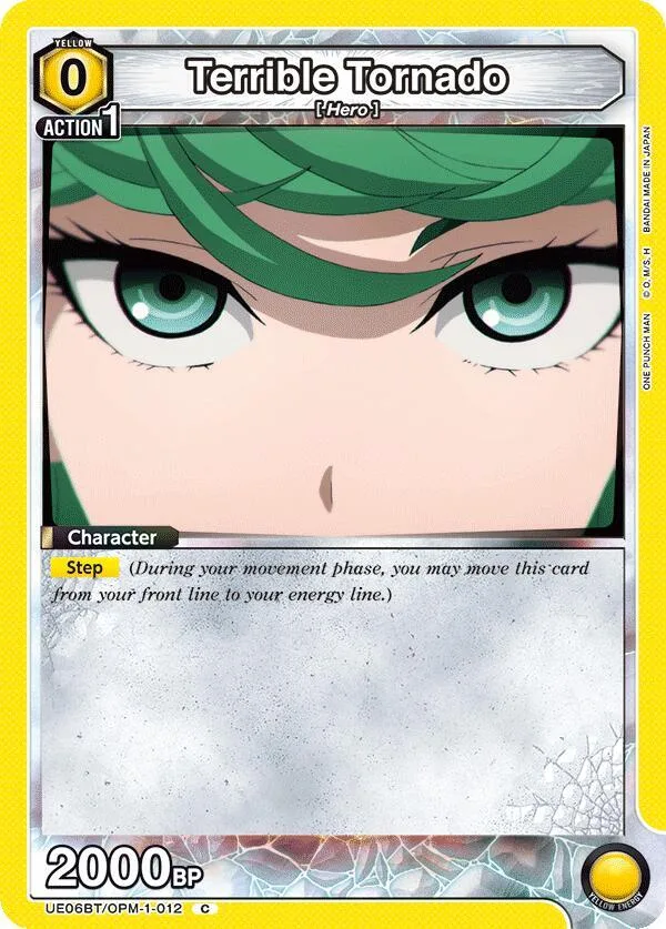 Terrible Tornado (012) card front