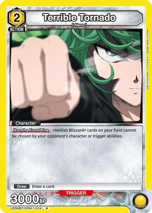 Terrible Tornado (014) card front
