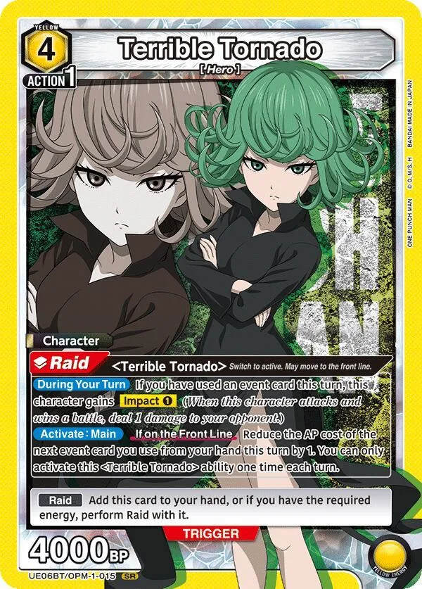 Terrible Tornado (015) card front