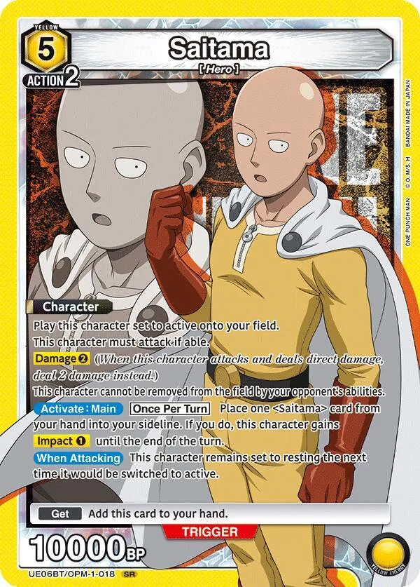 Saitama (018) card front
