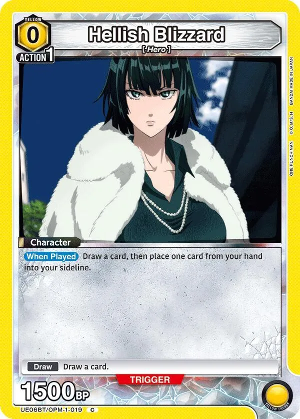 Hellish Blizzard (019) card front
