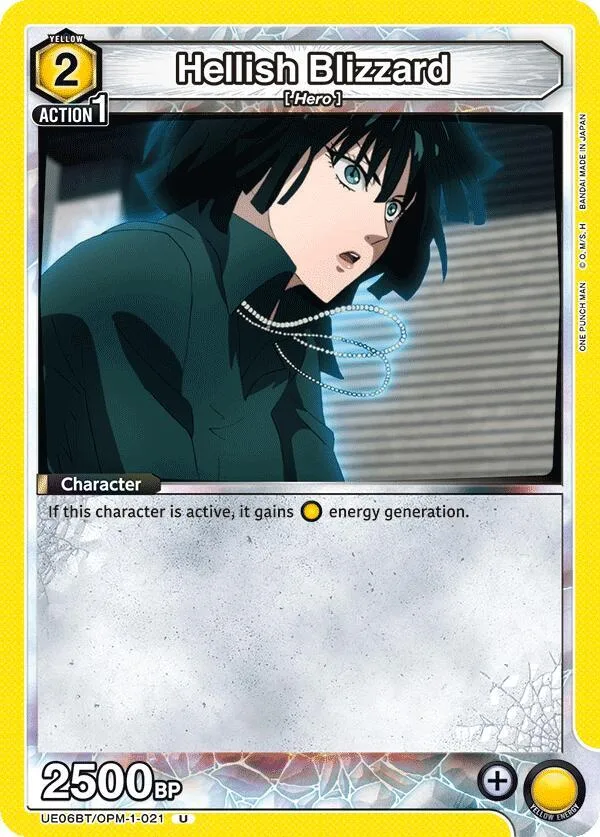 Hellish Blizzard (021) card front