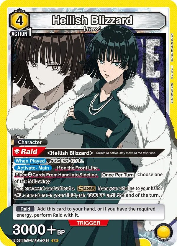 Hellish Blizzard (023) card front