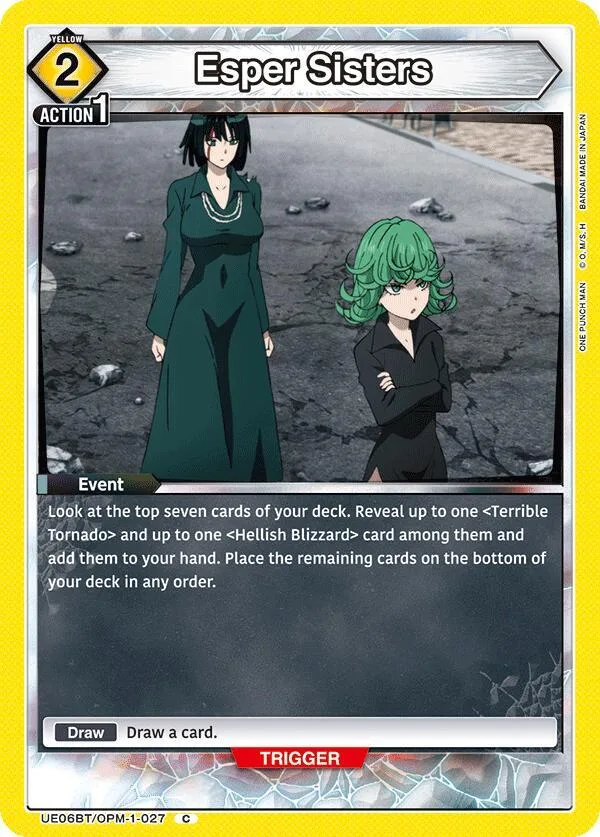 Esper Sisters card front
