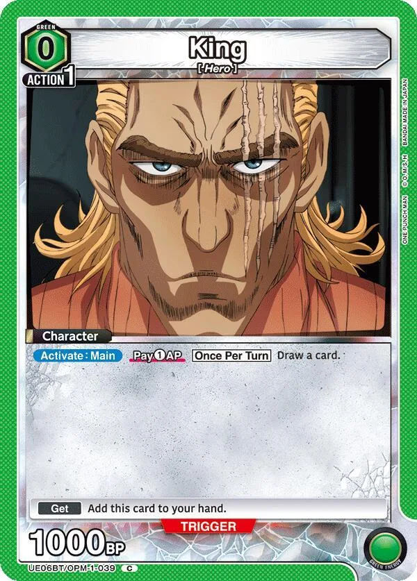 King (039) card front