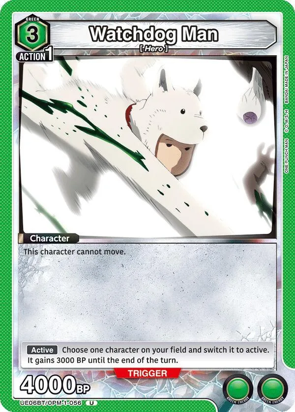 Watchdog Man card front