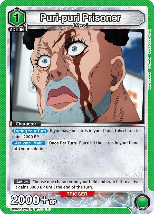 Puri-puri Prisoner card front