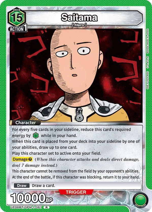 Saitama (061) card front