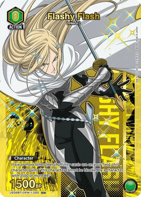 Flashy Flash (U*) card front