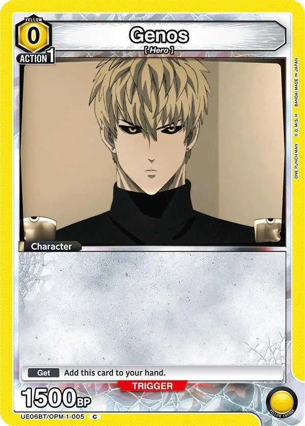 Genos (005) (Box Topper Foil) card front