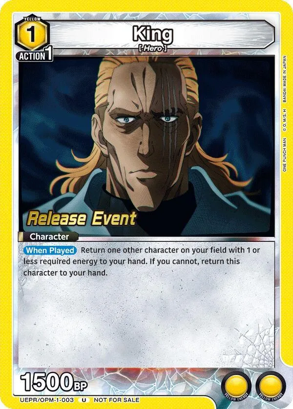 King (003) card front