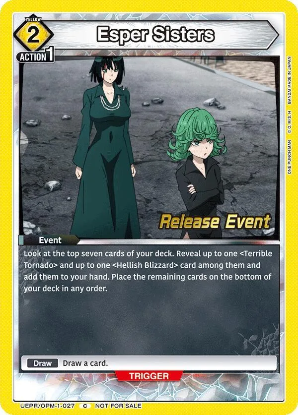 Esper Sisters card front