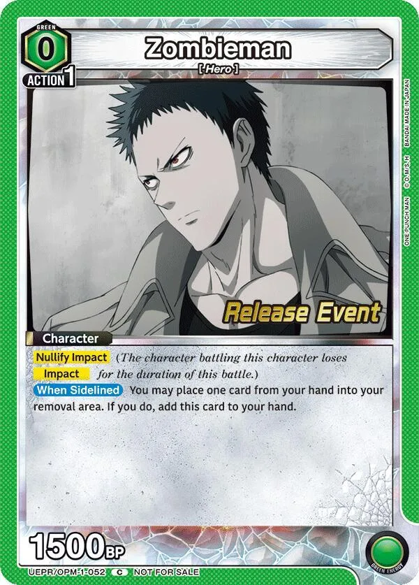 Zombieman card front