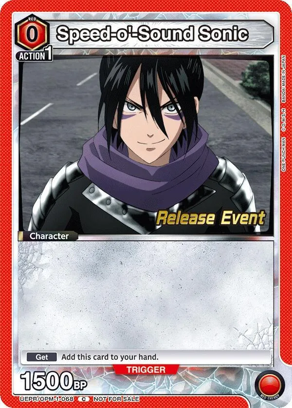 Speed-o'-Sound Sonic (068) card front