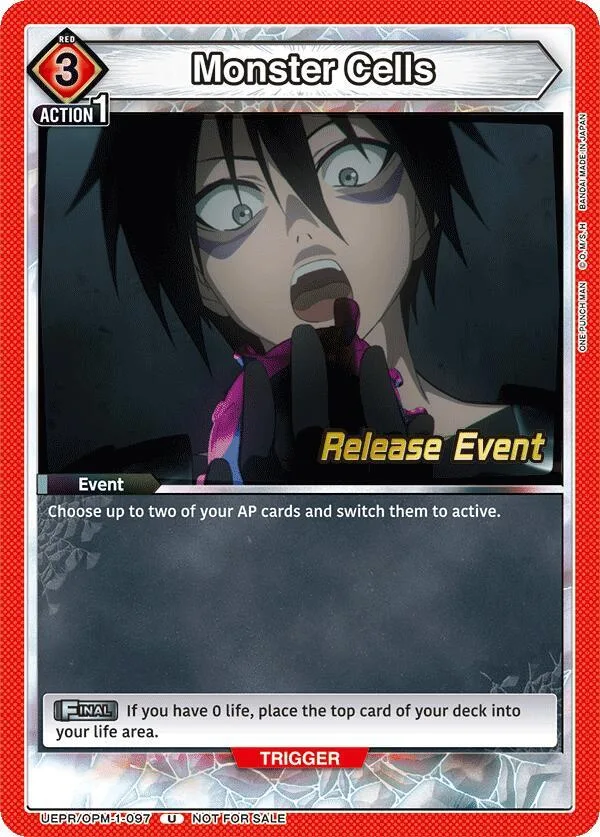 Monster Cells card front