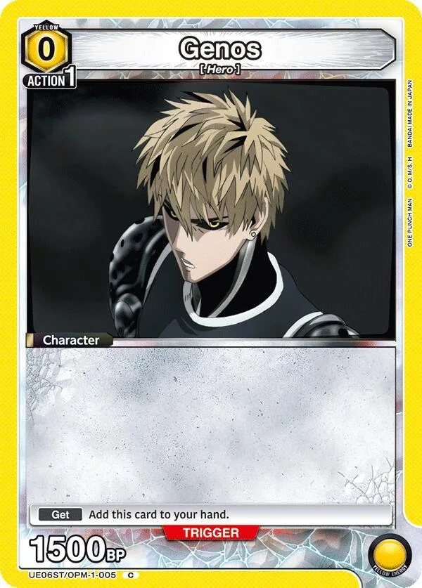 Genos (005) card front