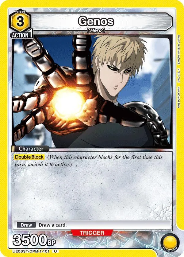 Genos (101) card front