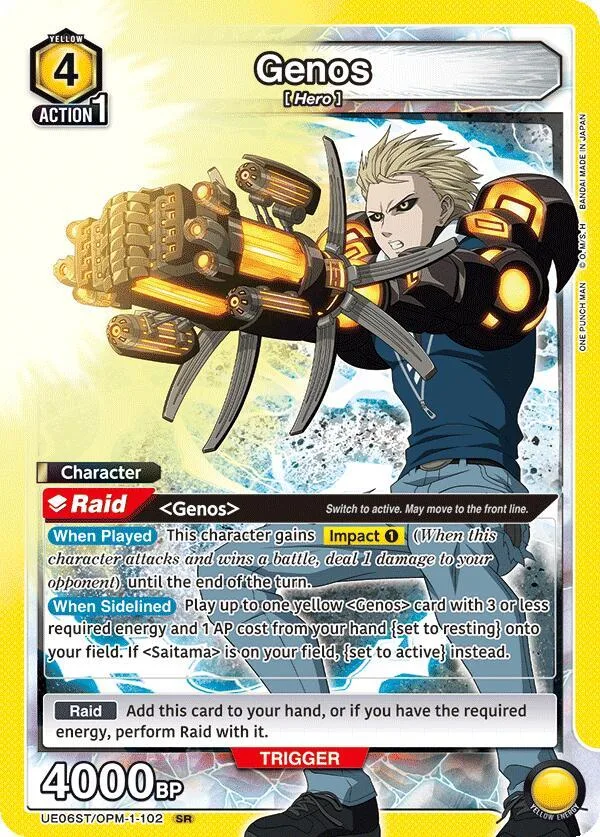 Genos (102) card front