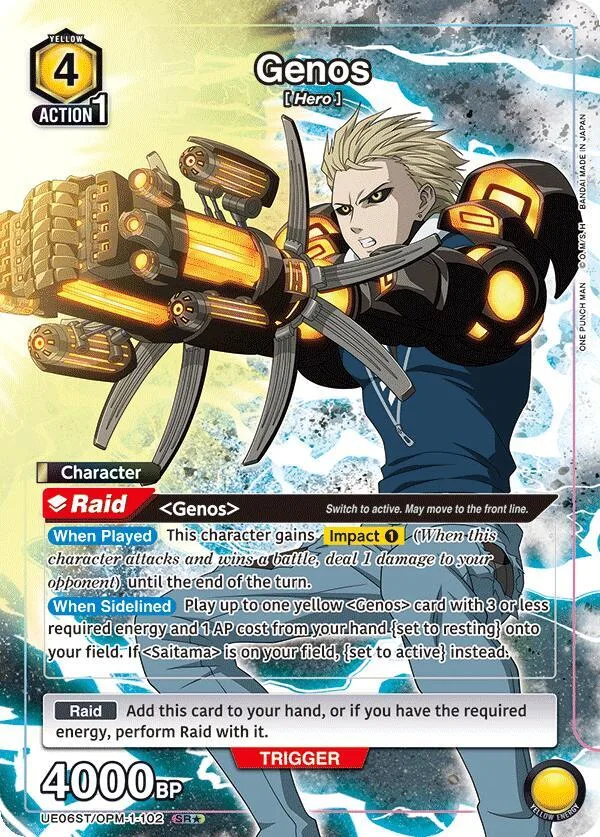 Genos (102) (SR*) card front