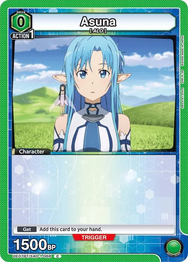 Asuna (068) (Box Topper Foil) card front