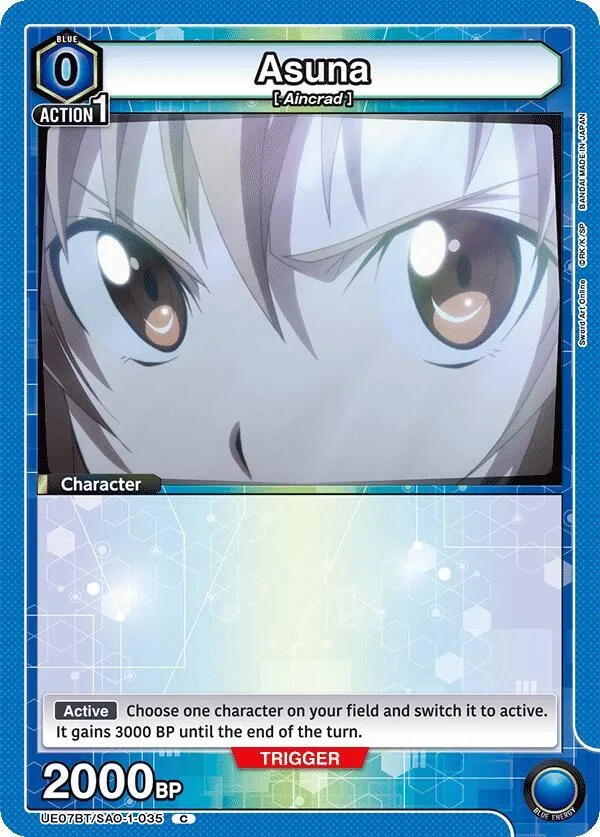 Asuna (035) card front