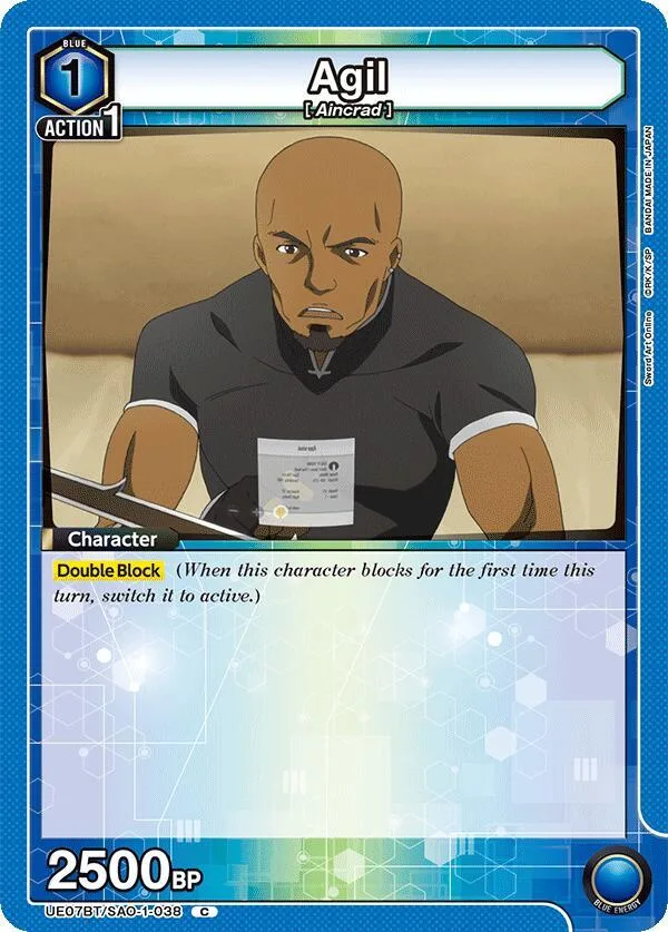 Agil card front