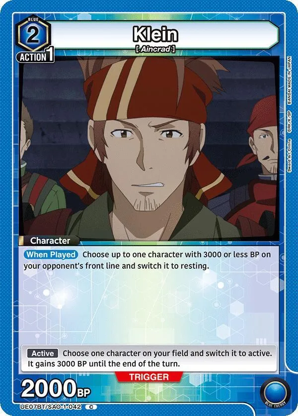 Klein (042) card front