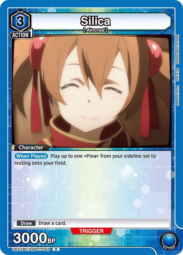 Silica (043) card front