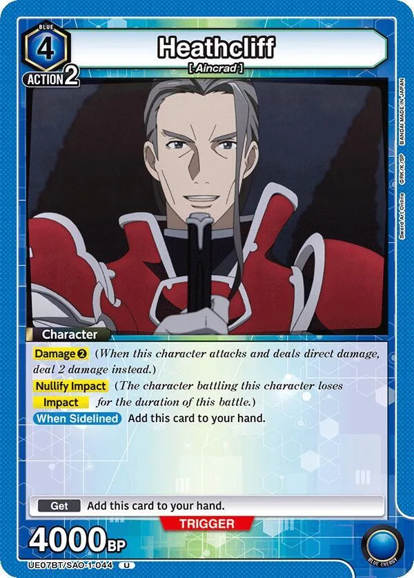 Heathcliff card front