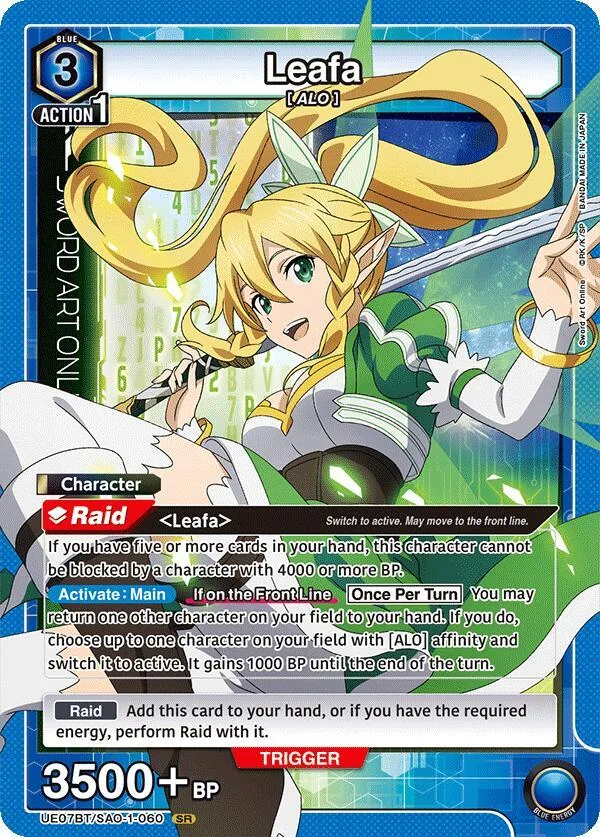 Leafa (060) card front