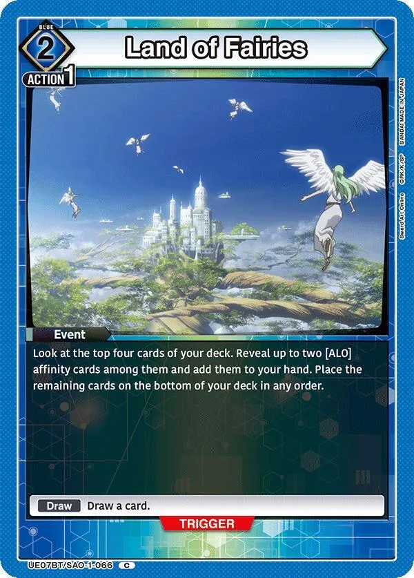 Land of Fairies card front