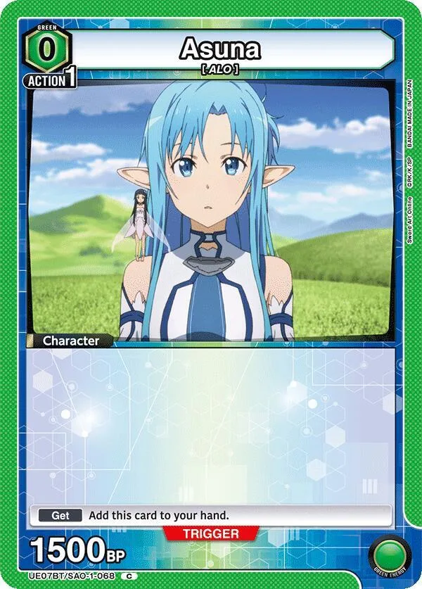 Asuna (068) card front