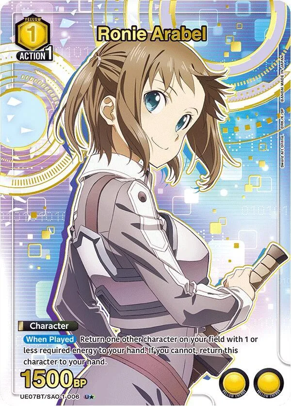 Ronie Arabel (U*) card front