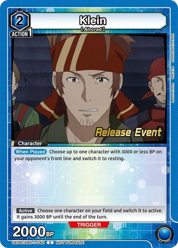 Klein (042) card front