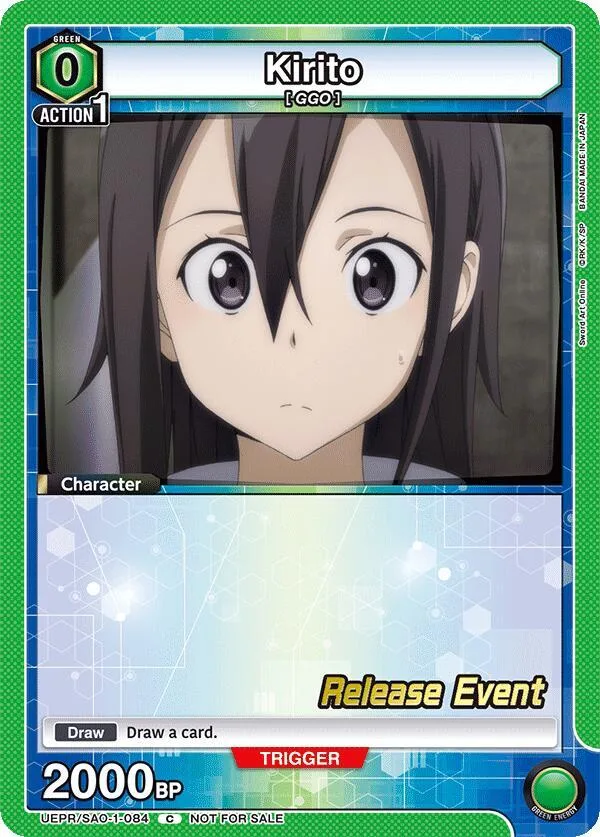 Kirito (084) card front