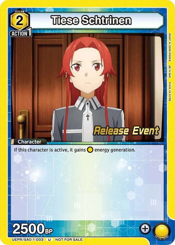 Tiese Schtrinen card front