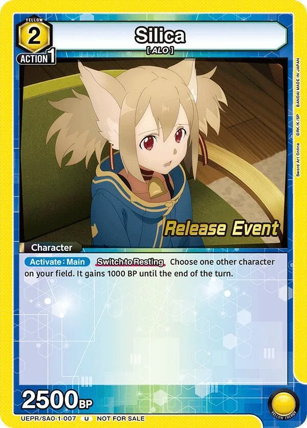 Silica (007) card front
