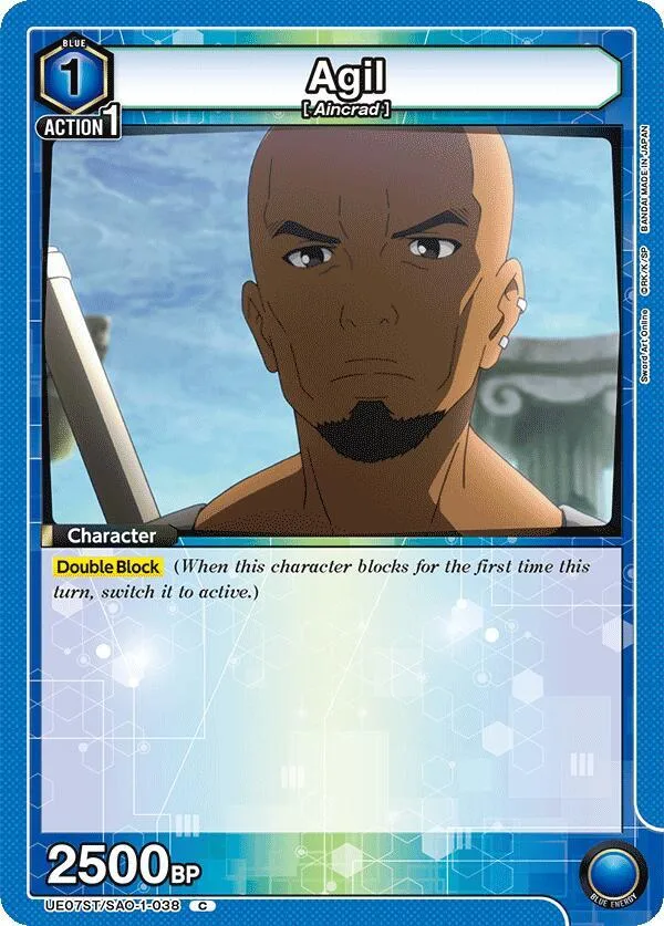 Agil (038) card front