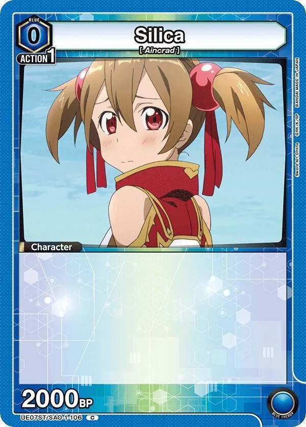 Silica card front