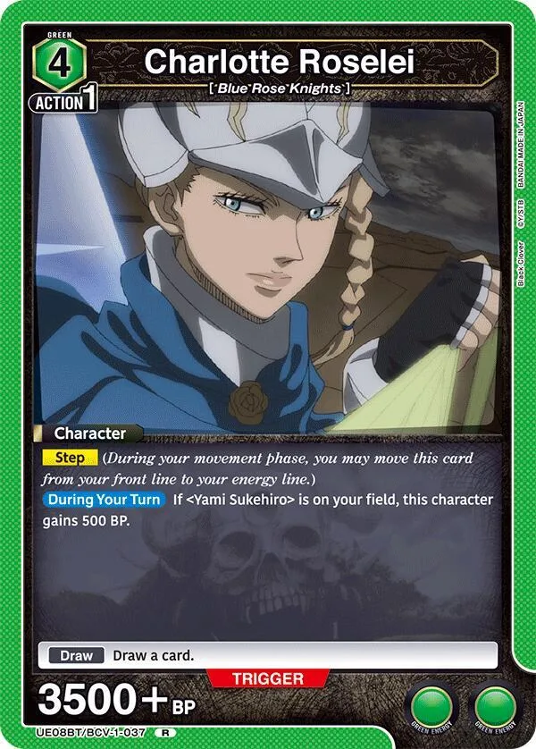 Charlotte Roselei card front