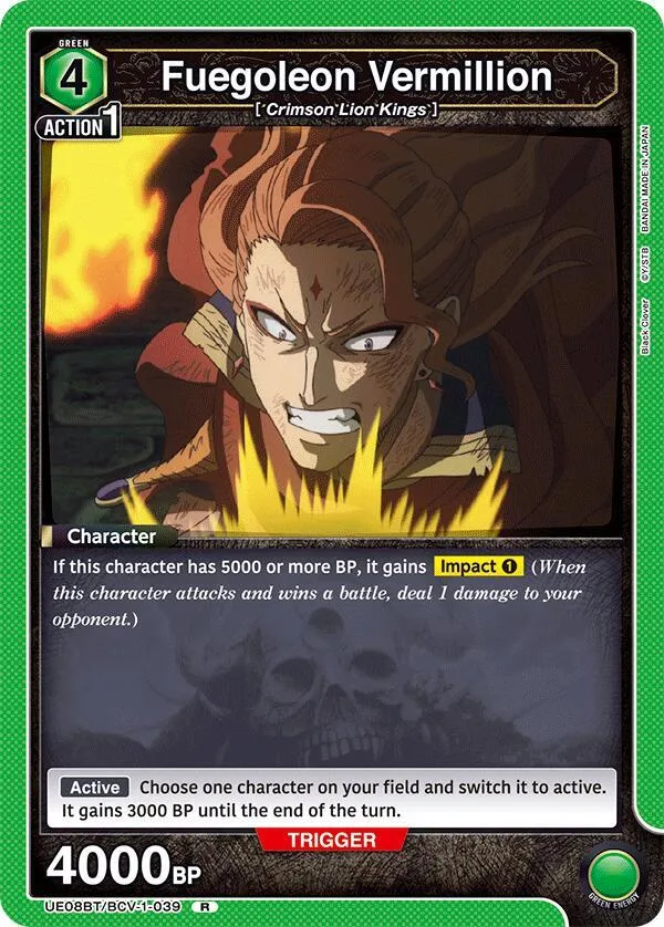 Fuegoleon Vermillion card front