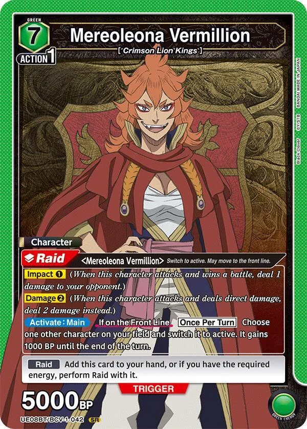 Mereoleona Vermillion (042) card front