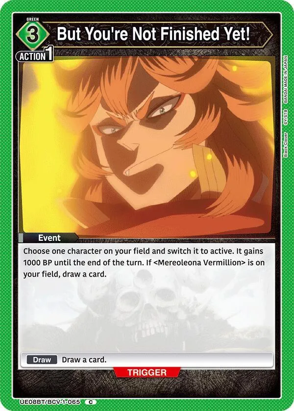 But You're Not Finished Yet! card front