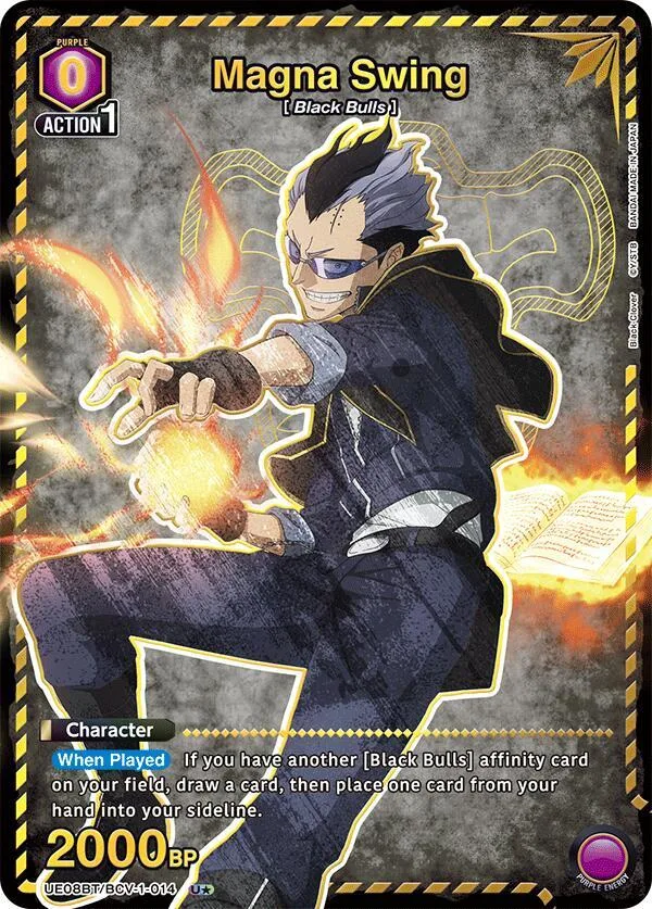 Magna Swing (U*) card front